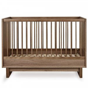Chambre duo kyo lit bébé évolutif 70 x 120 cm + commode xl - walnut Quax