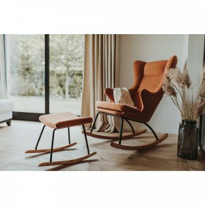 Fauteuil rocking chair de luxe Quax