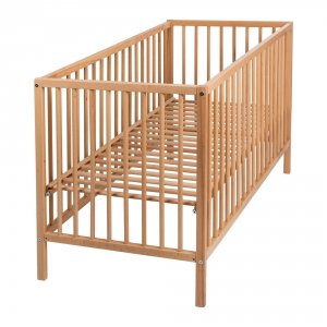 Lit bébé 60x120 cm lina - naturel Quax