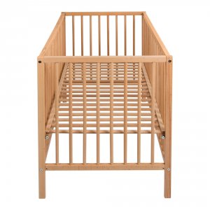 Lit bébé 60x120 cm lina - naturel Quax