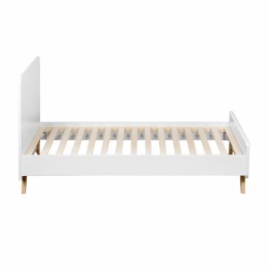 Lit bébé 70x140 cm évolutif en lit enfant loft white Quax