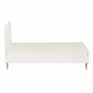 Lit bébé 70x140 cm évolutif en lit enfant loft white Quax