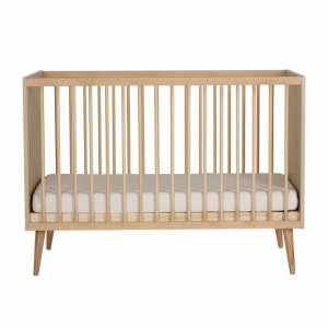 Lit bébé 60x120 cm cocoon natural oak Quax