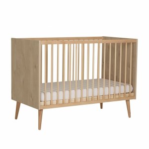 Lit bébé 60x120 cm cocoon natural oak Quax