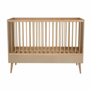 Lit bébé 70x140 cm évolutif en lit enfant cocoon latte Quax