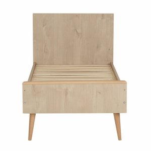 Lit bébé 70x140 cm évolutif en lit enfant cocoon natural oak Quax