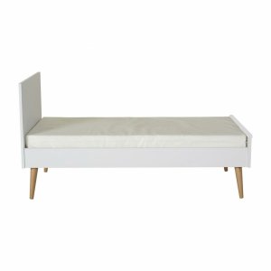 Lit bébé 70x140 cm évolutif en lit enfant cocoon ice white Quax
