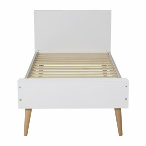 Lit bébé 70x140 cm évolutif en lit enfant cocoon ice white Quax