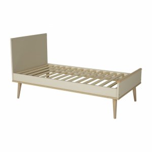 Lit bébé 70x140 cm évolutif en lit enfant flow argile et oak Quax