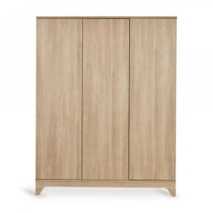Armoire xl avec 3 portes battantes tsugi - honey ash Quax