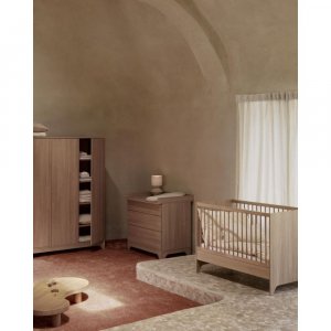 Armoire xl avec 3 portes battantes tsugi - honey ash Quax