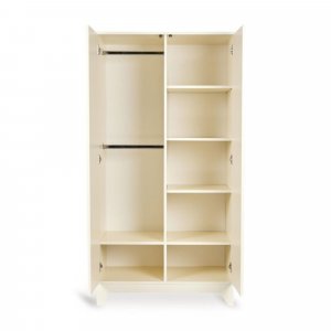 Armoire avec 2 portes battantes tsugi - butter Quax