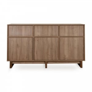 Commode xl avec 3 portes et 3 tiroirs kyo - walnut Quax