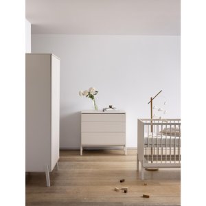Commode 3 tiroirs ashi argile Quax
