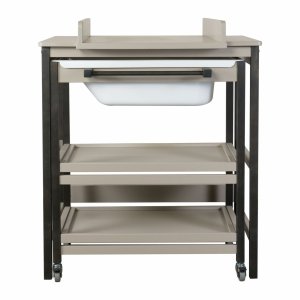 Table à langer avec baignoire smart stone/eboni Quax
