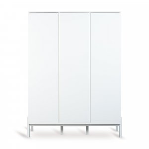 Armoire 3 portes - crème Quax