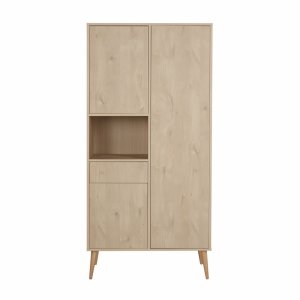 Armoire 3 portes 1 niche cocoon natural oak Quax
