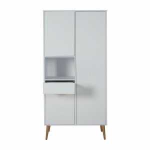 Armoire 3 portes 1 niche cocoon ice white Quax