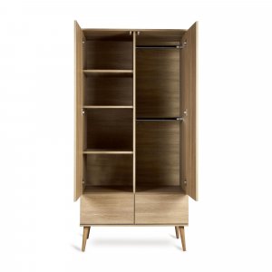 Armoire 2 portes flow - honey ash Quax