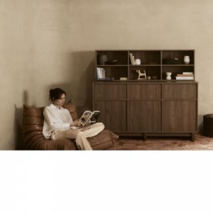 Étagère d'appoint pour commode xl kyo - walnut Quax