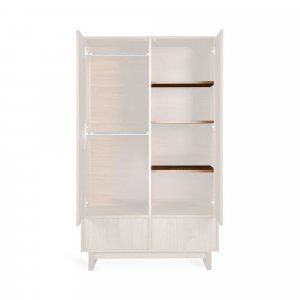 Lot de 3 étagères pour armoire kyo walnut Quax