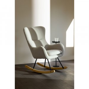 Fauteuil d'allaitement basic bouclette beige Quax