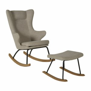 Fauteuil d'allaitement luxe argile Quax