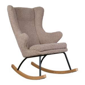 Fauteuil d'allaitement luxe stone Quax