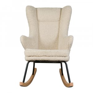 Fauteuil d'allaitement luxe bouclettes Quax