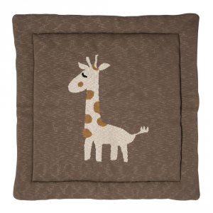 Tapis de parc tricot girafe 100 x 100 cm Quax