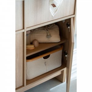 Panier de rangement kyo - beige-naturel Quax