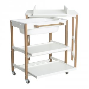 Meuble de bain bébé smart white-naturel Quax