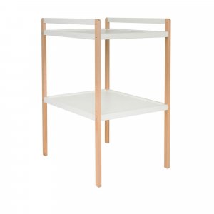 Table à langer basic - blanc/naturel Quax