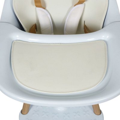 Chaise haute évolutive ultimo 3 luxe white et naturel