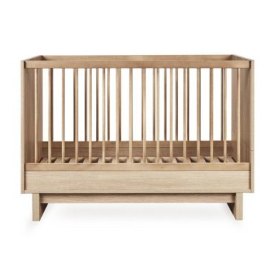 Lit bébé évolutif 70 x 120 cm kyo - honey ash
