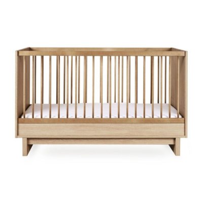 Lit évolutif bébé 70 x 140 cm kyo - honey ash