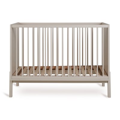 Chambre trio lit bébé 60x120 cm ashi argile+commode 3 tiroirs ashi argile avec plan à langer+armoire 2 portes ashi argile