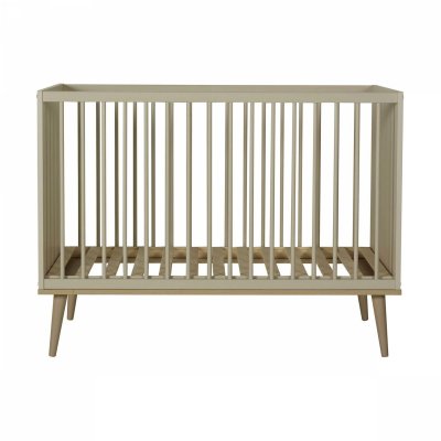 Chambre trio lit bébé 60x120 cm + armoire xl + commode avec plan à langer flow argile & oak