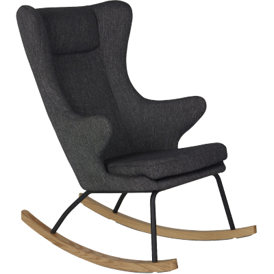 Fauteuil d'allaitement luxe black