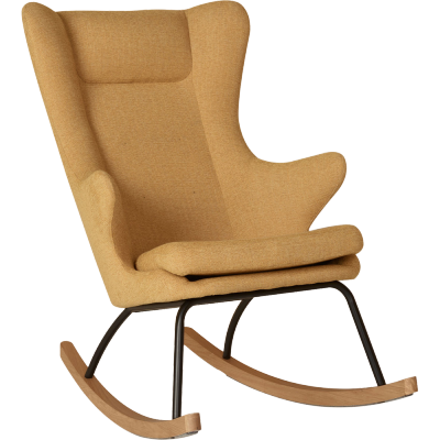 Fauteuil d'allaitement luxe safran