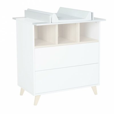 Plan à langer pour commode loft white