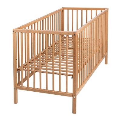 Lit bébé 60x120 cm lina - naturel