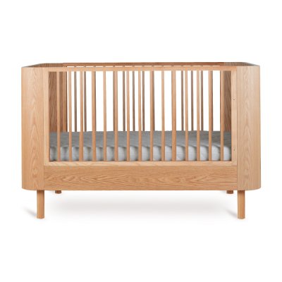 Lit bébé 70x140 cm évolutif en canapé yume natural ash