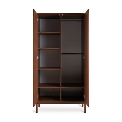 Armoire 2 portes ashi chataignier