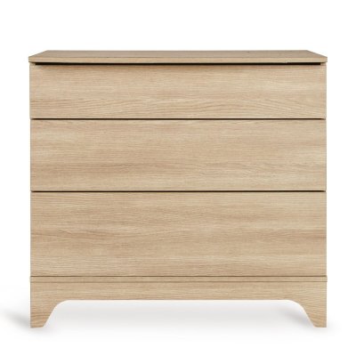 Commode avec 3 tiroirs tsugi - honey ash