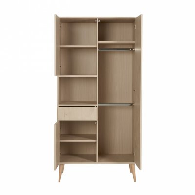 Armoire 3 portes 1 niche cocoon natural oak