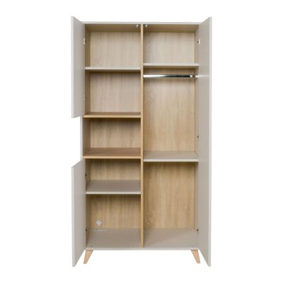 Armoire 3 portes 1 niche loft - argile