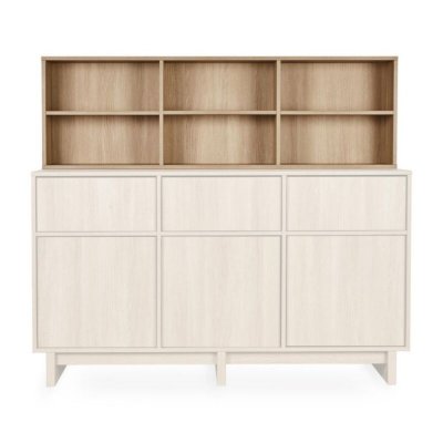 Étagère d'appoint pour commode xl kyo - honey ash