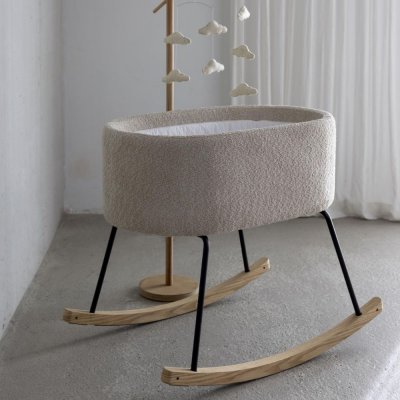 Berceau à bascule luxe bouclettes