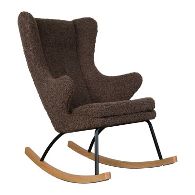 Fauteuil d'allaitement luxe bison